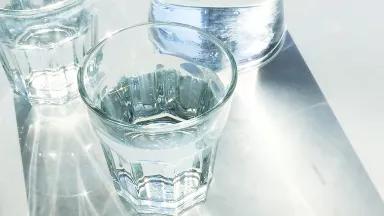 Two glasses of water